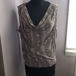 Michael Kors drape tank